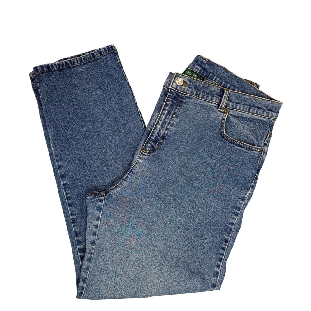 Vintage Lauren‎ Jeans Co Ralph Lauren Denim Outfitters Jeans - Womens 14W Blue